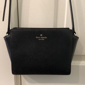 Kate Spade Leather crossbody black